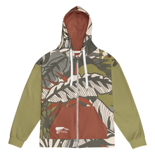 Load image into Gallery viewer, Fancy jungle full zip hoodie
