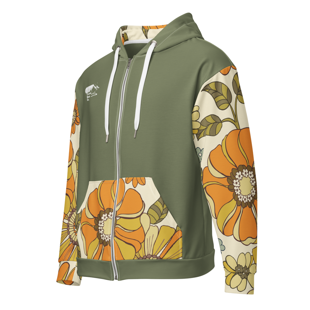 Sunflower full zip hoodie