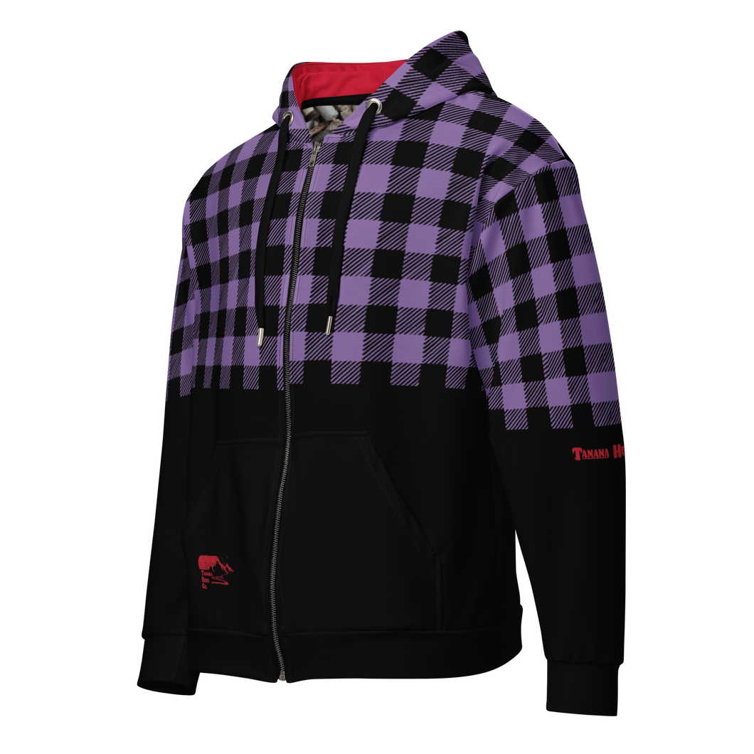 purple flannel