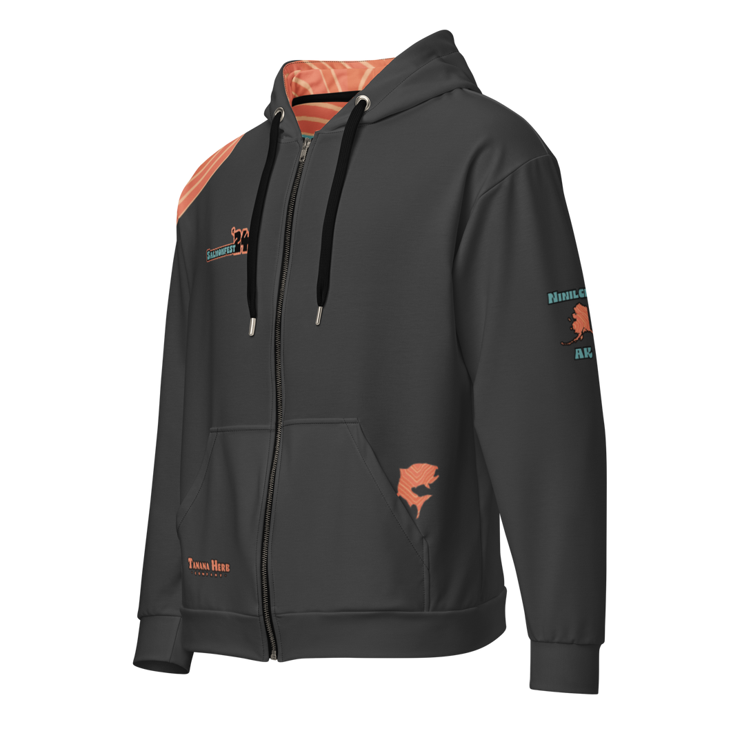 Salmonfest full zip hoodie
