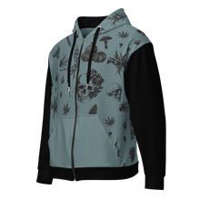 Load image into Gallery viewer, Classy skulls full zip gothic
