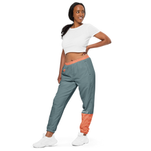 Load image into Gallery viewer, Salmonfest Gothic Blue track pants
