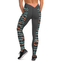 Load image into Gallery viewer, Cassette Yoga Leggings
