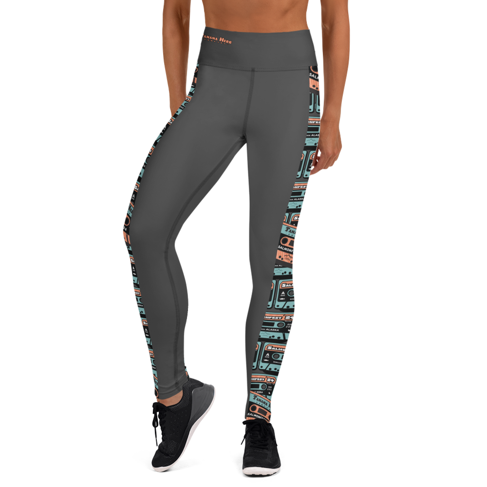Cassette Yoga Leggings