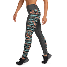 Load image into Gallery viewer, Cassette Yoga Leggings
