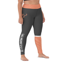 Load image into Gallery viewer, Salmonfest 2023 Eclipse Grey Leggings
