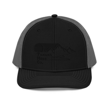 Load image into Gallery viewer, Black out Trucker Cap
