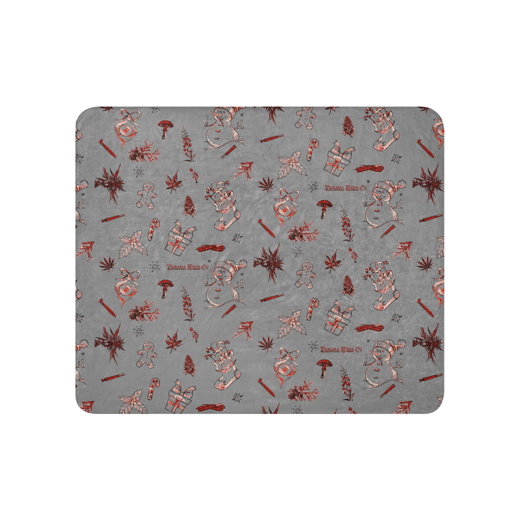 Holiday collage Sherpa blanket