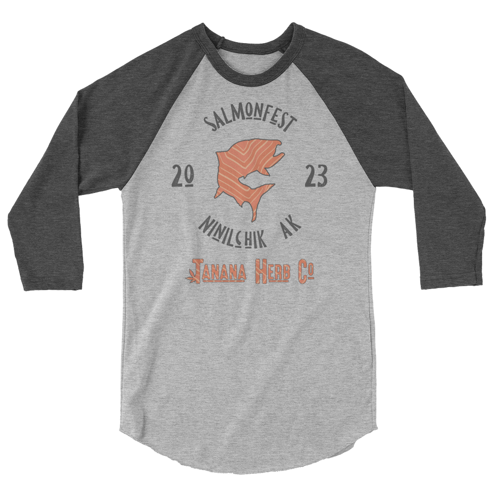 3/4 sleeve raglan shirt