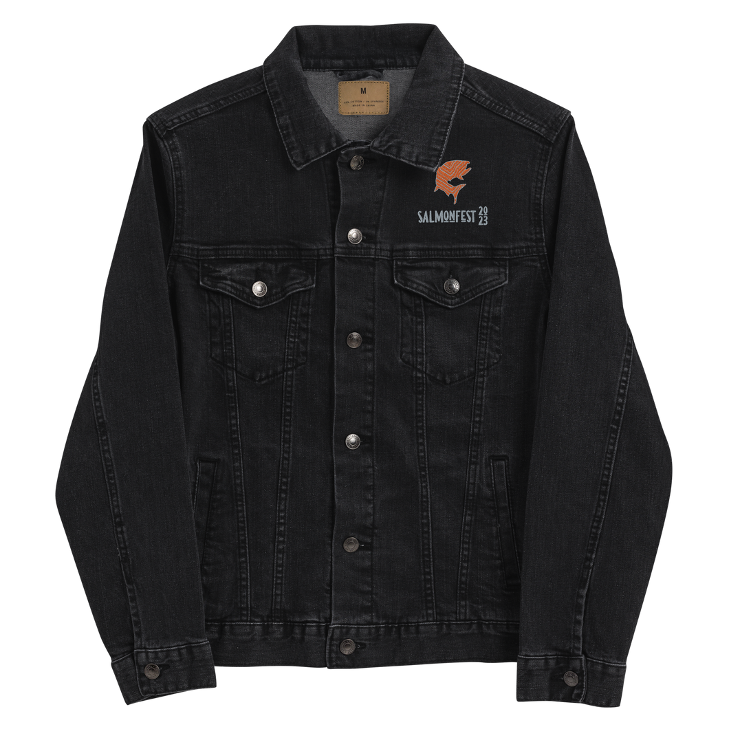 Salmonfest denim jacket