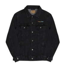 Load image into Gallery viewer, Retro mountain denim jacket

