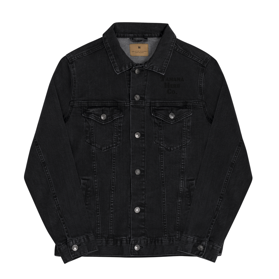 Blackout denim jacket