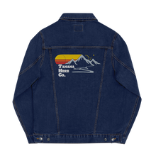 Load image into Gallery viewer, Retro logo embroidered denim jacket
