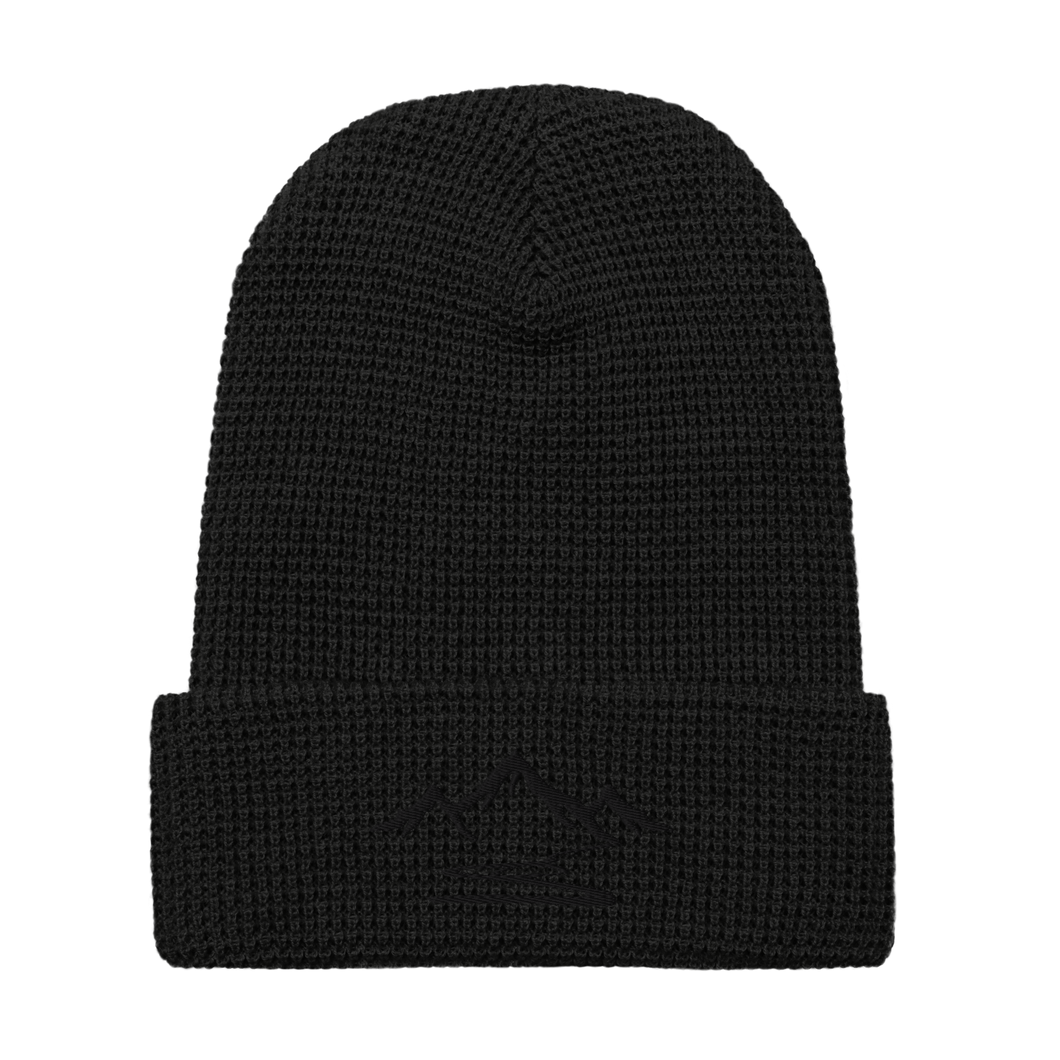 Blackout Waffle beanie