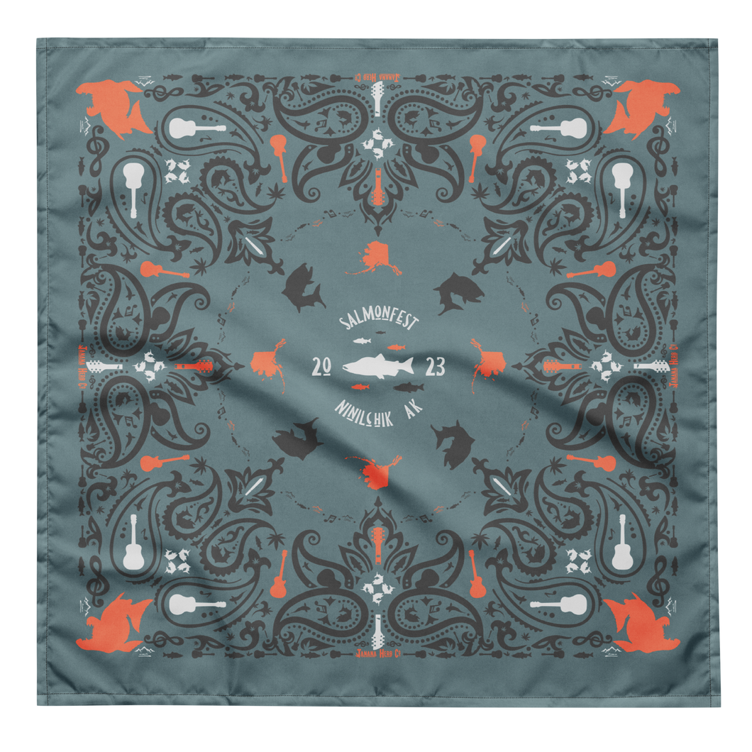 Salmonfest 2023 bandana