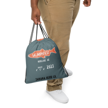 Load image into Gallery viewer, Salmonfest 2023 Drawstring bag
