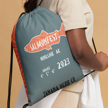 Load image into Gallery viewer, Salmonfest 2023 Drawstring bag
