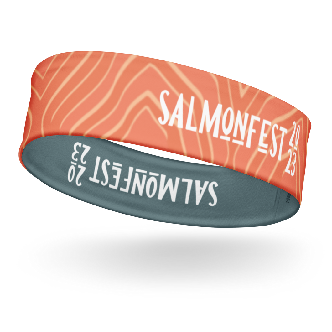 Salmonfest 2023 Reversible  Headband