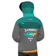 Load image into Gallery viewer, salmonfest stripe  Hoodie

