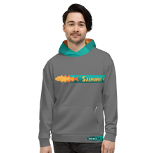 Load image into Gallery viewer, salmonfest stripe  Hoodie
