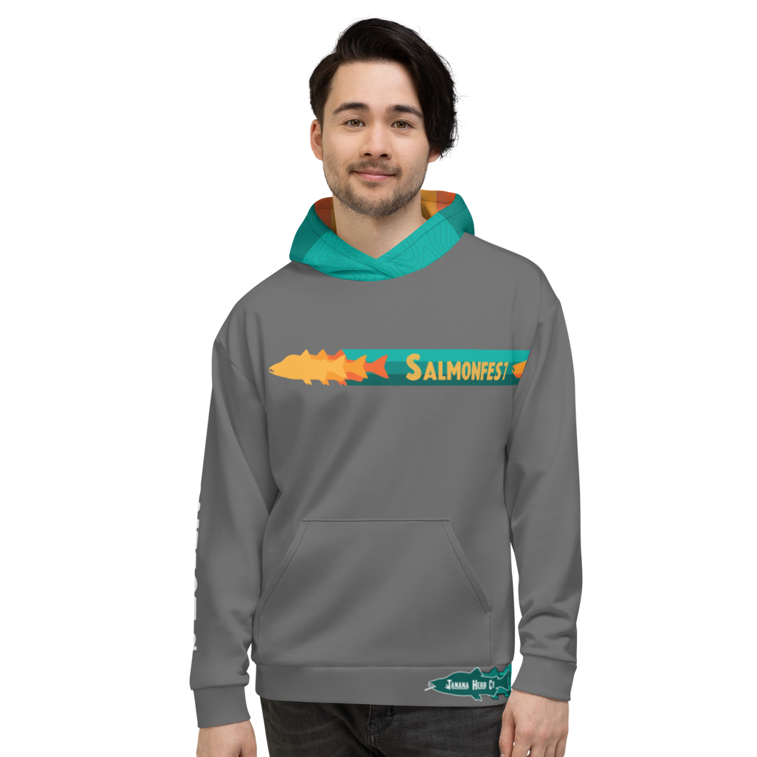 Salmonfest Fade Hoodie