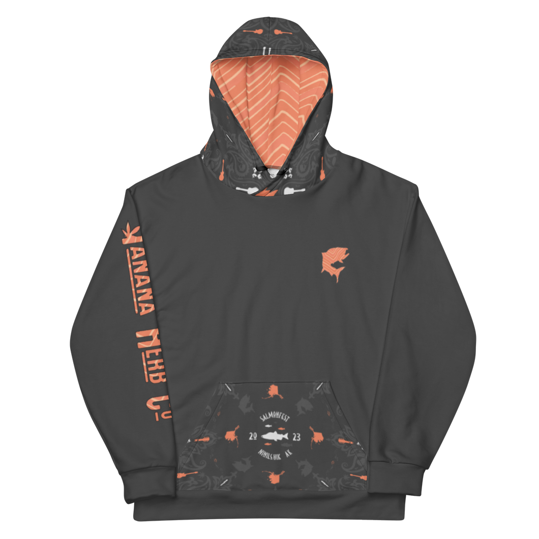 Salmonfest 2023 Deluxe Dark Hoodie
