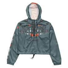 Load image into Gallery viewer, Salmonfest 2023 Women’s cropped windbreaker
