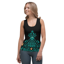 Load image into Gallery viewer, Tank Top black UB lace
