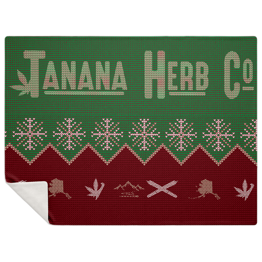 Christmas Sweater Plush Blanket