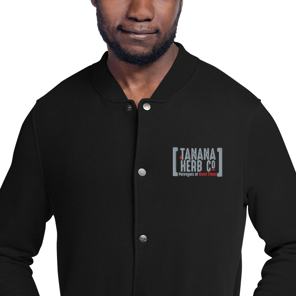 Embroidered Champion Bomber Jacket