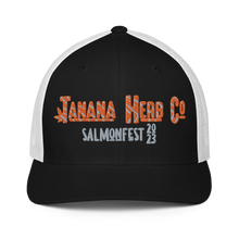 Load image into Gallery viewer, Salmonfest 2023 flexfit trucker cap
