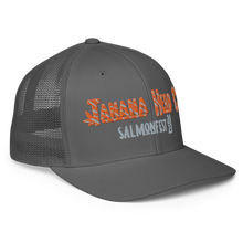 Load image into Gallery viewer, Salmonfest 2023 flexfit trucker cap
