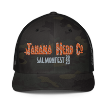 Load image into Gallery viewer, Salmonfest 2023 flexfit trucker cap

