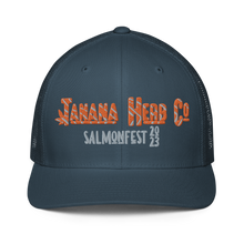 Load image into Gallery viewer, Salmonfest 2023 flexfit trucker cap
