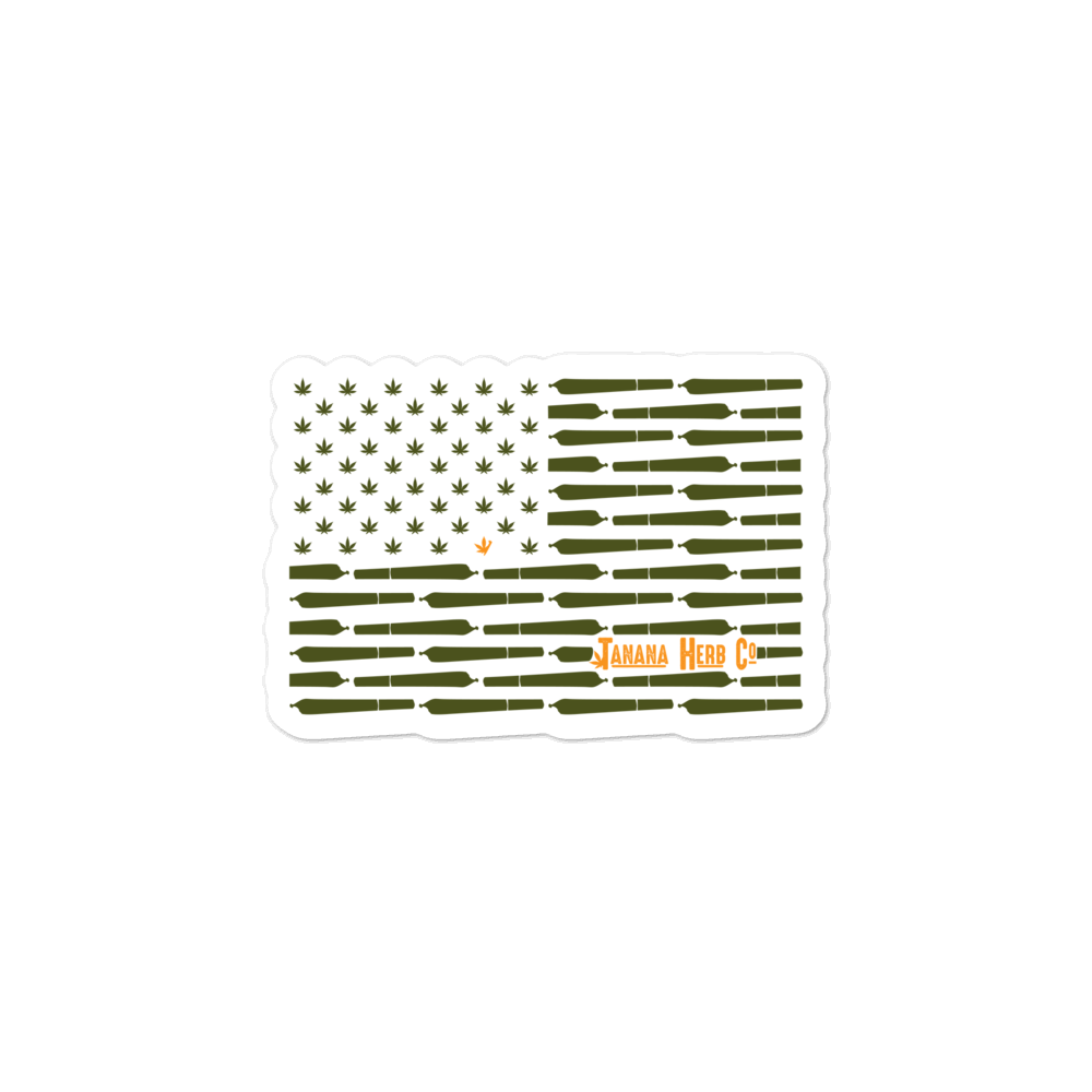Flag sticker