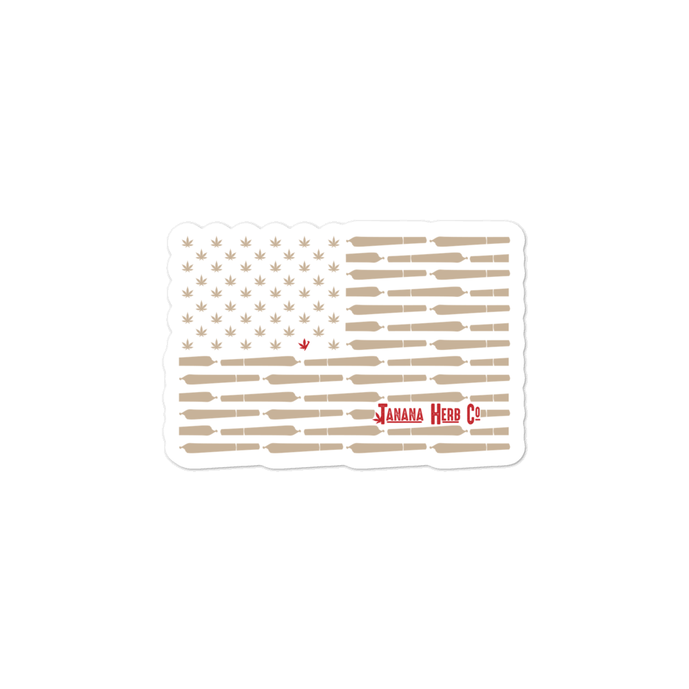 Flag sticker