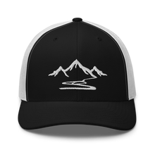 Load image into Gallery viewer, Mountains logo Trucker Cap
