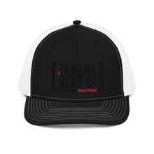 Load image into Gallery viewer, Dark bracket logo snapback
