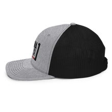 Load image into Gallery viewer, Dark bracket logo snapback
