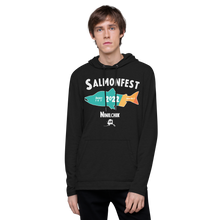Load image into Gallery viewer, Salmonfest Lightweight dark Hoodie
