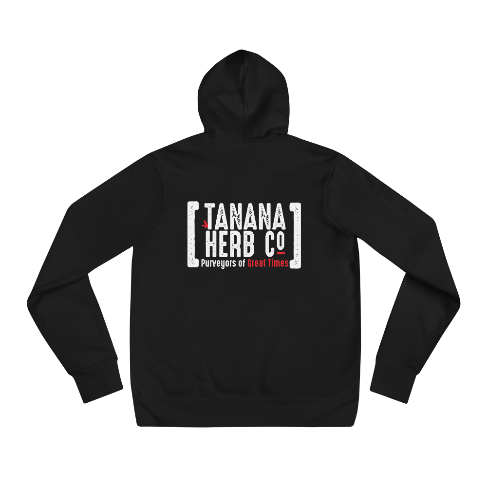 Front and back Bracket logo Hoodie