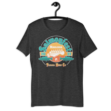 Load image into Gallery viewer, retro salmonfest dark t-shirt
