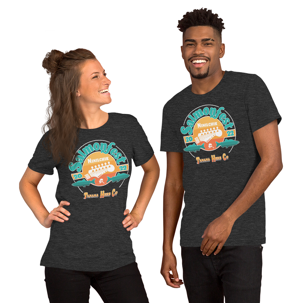 retro salmonfest t-shirt