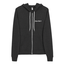 Load image into Gallery viewer, Full Zip Hoodie w/ front and back logos
