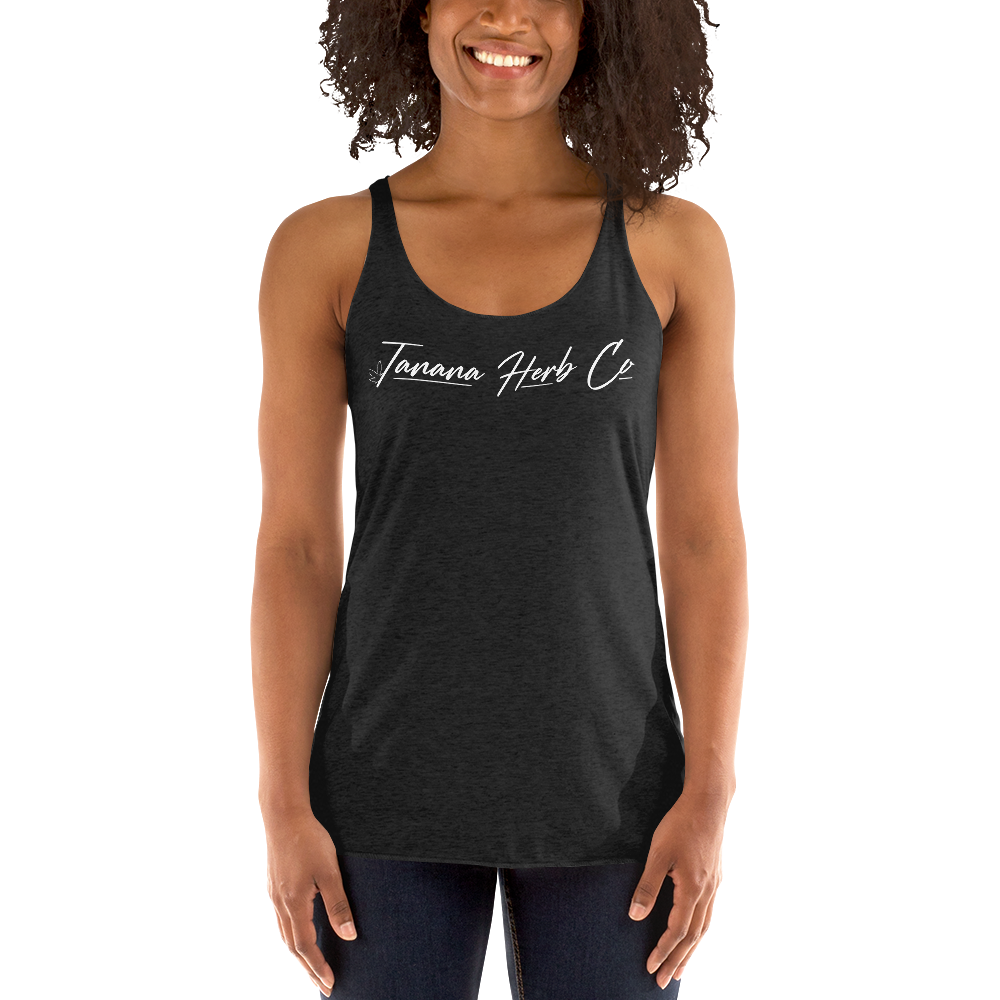 Script logo Racerback Tank